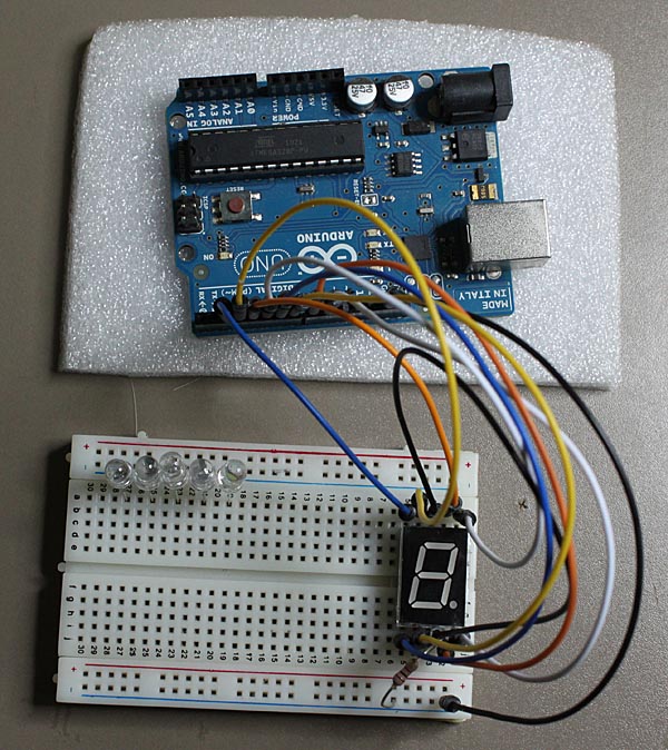 Connections to Arduino